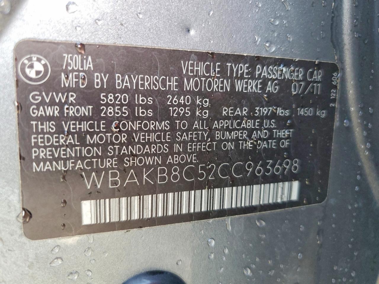 BMW 7 Series Li