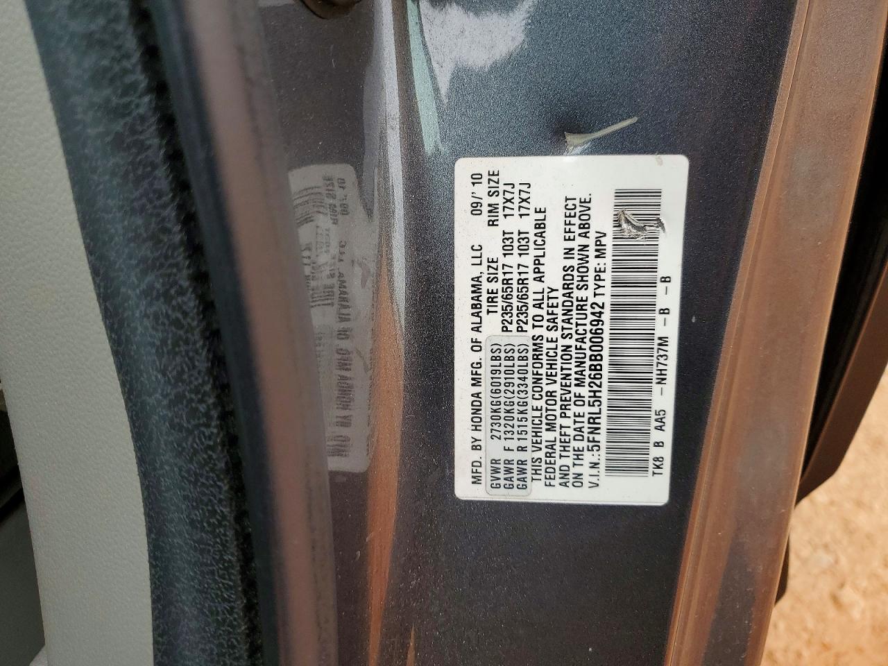 Honda Odyssey Lx