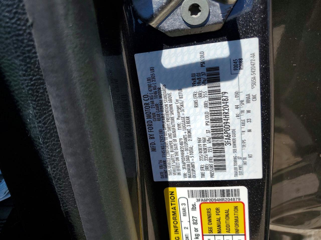 Ford Fusion Titanium