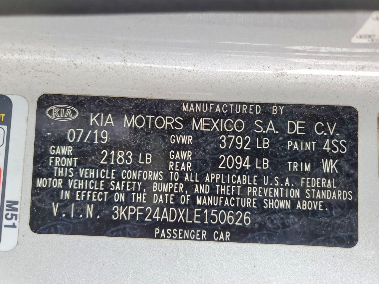 Kia Forte Lxs