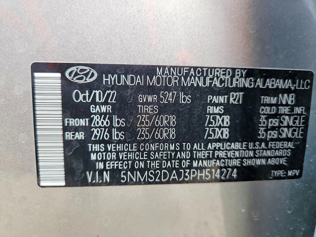 Hyundai SANTA FE Sel
