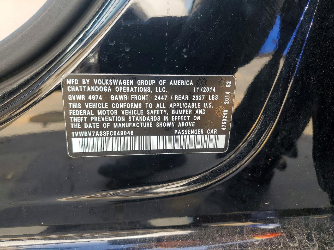 Volkswagen Passat Se