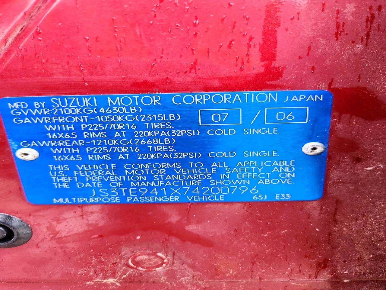 Suzuki Gr Vitara