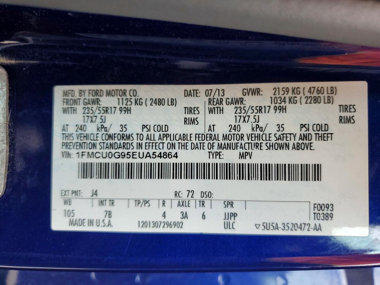 Ford Escape Se