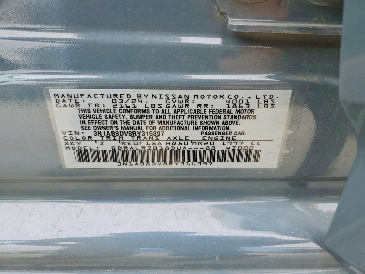 Nissan Sentra Sr