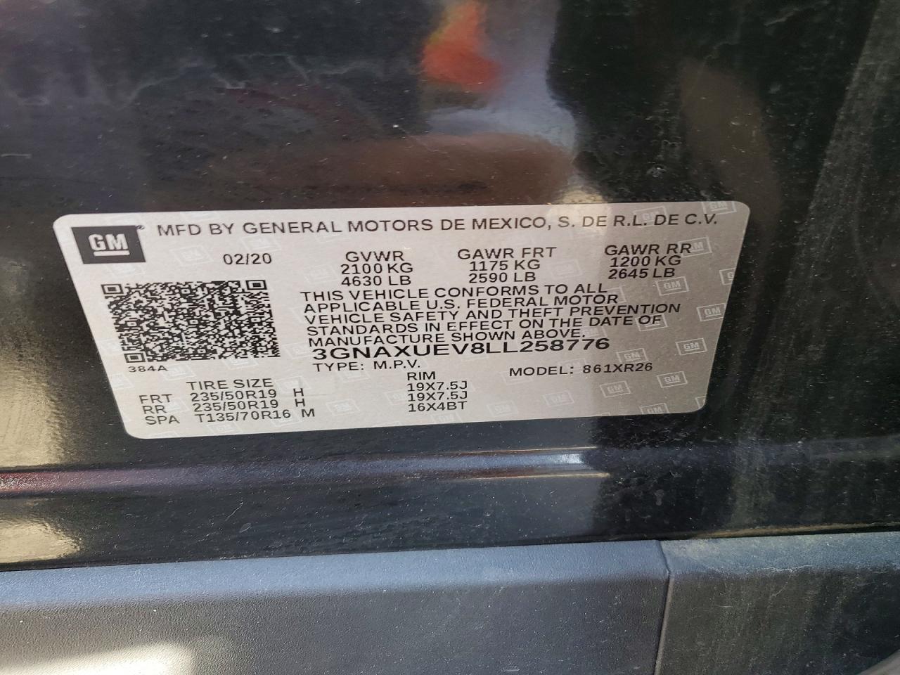 Chevrolet Equinox Lt