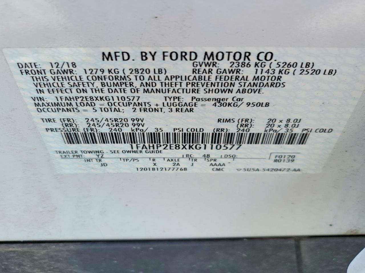 Ford Taurus Sel