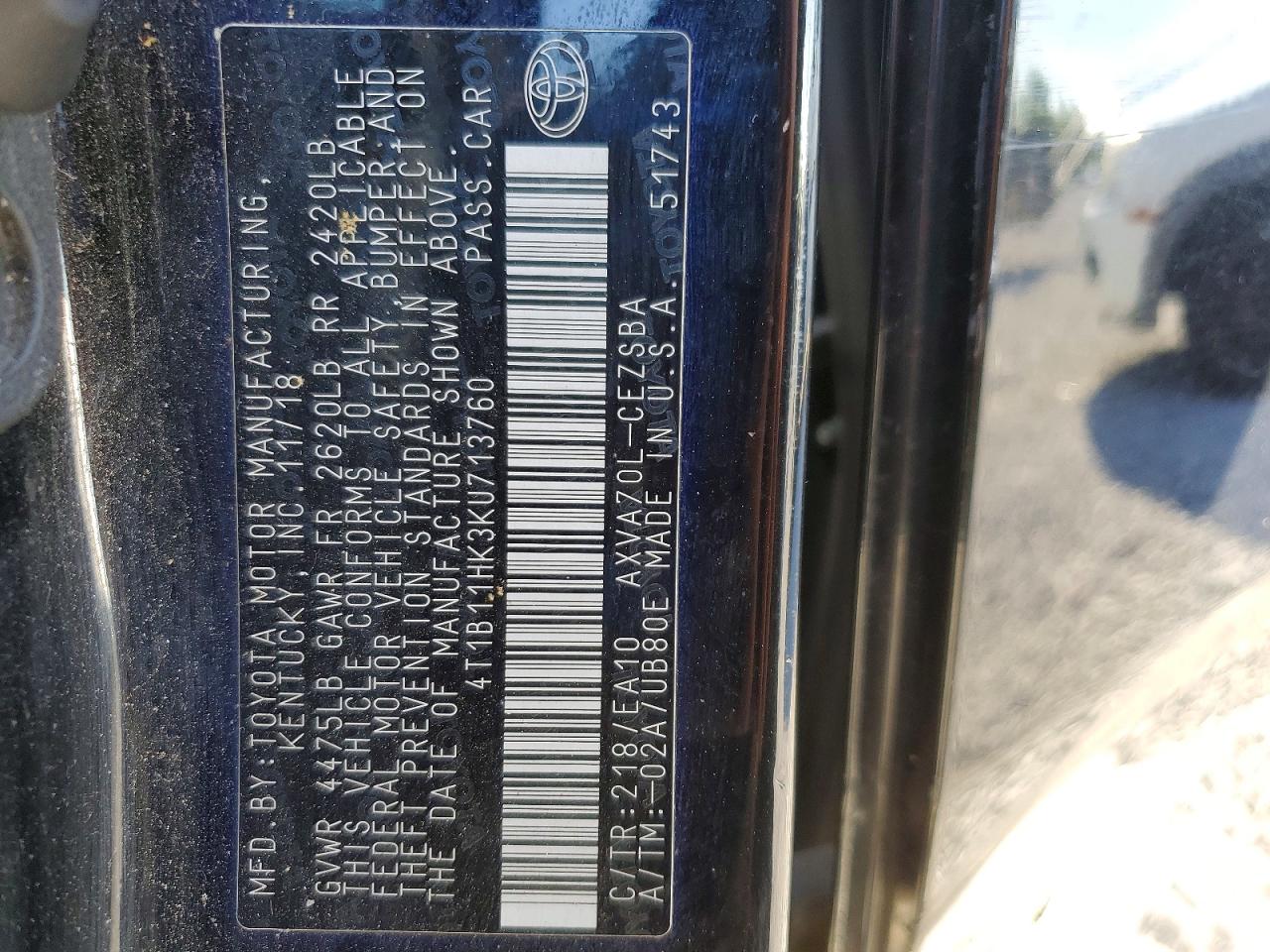 Toyota Camry Se