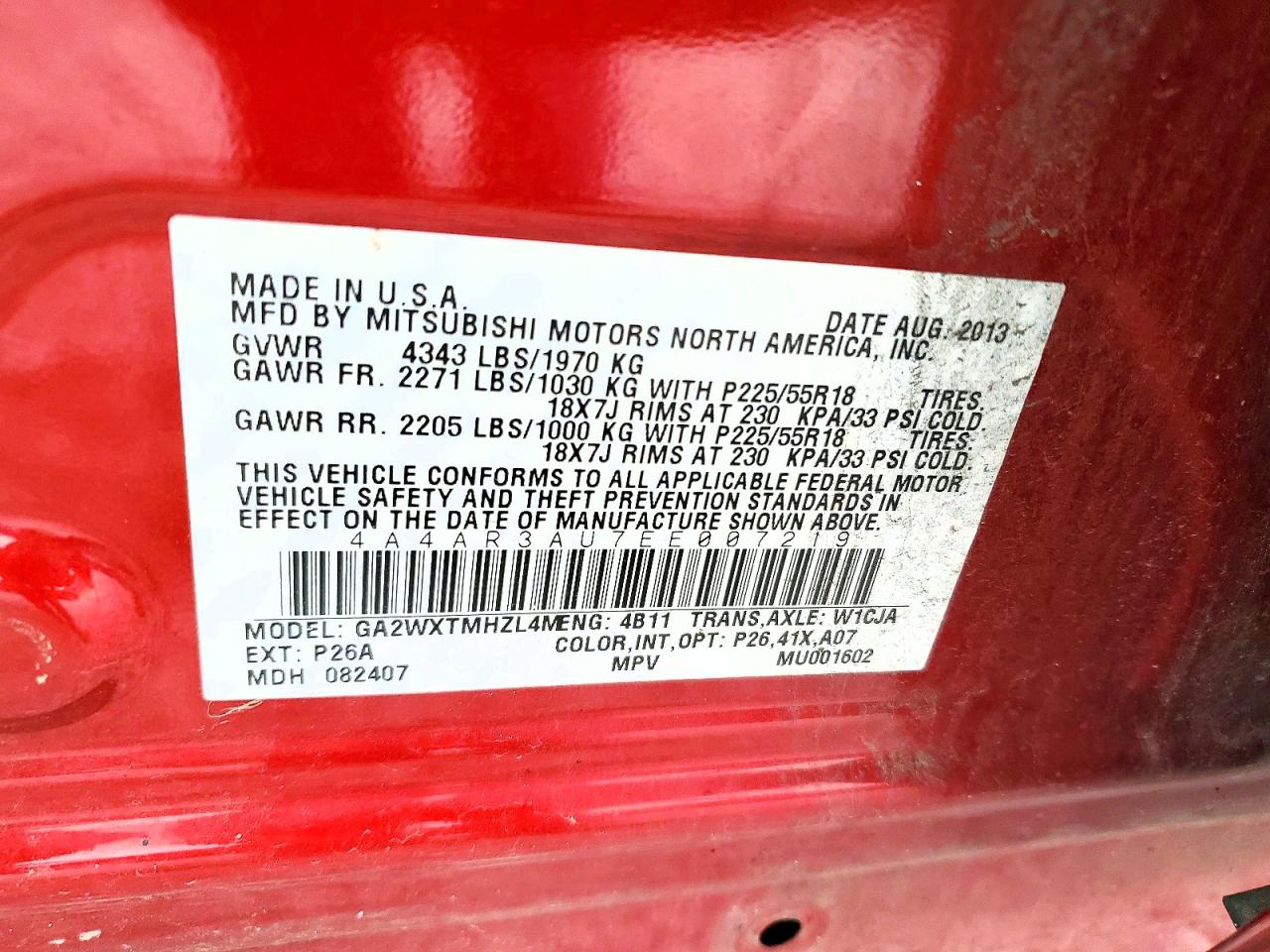 Mitsubishi Outlander Es