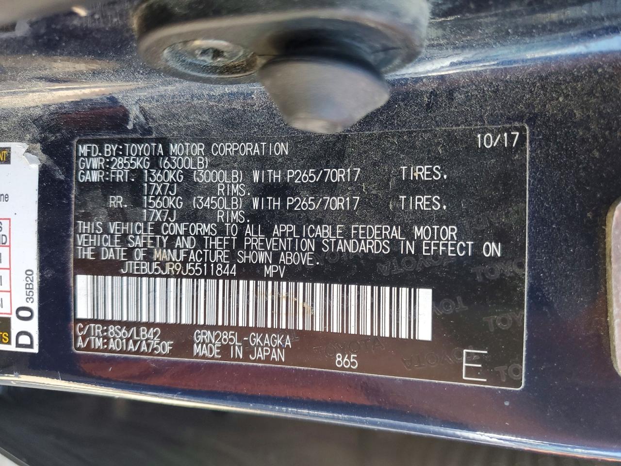 Toyota 4Runner Sr5 Premium