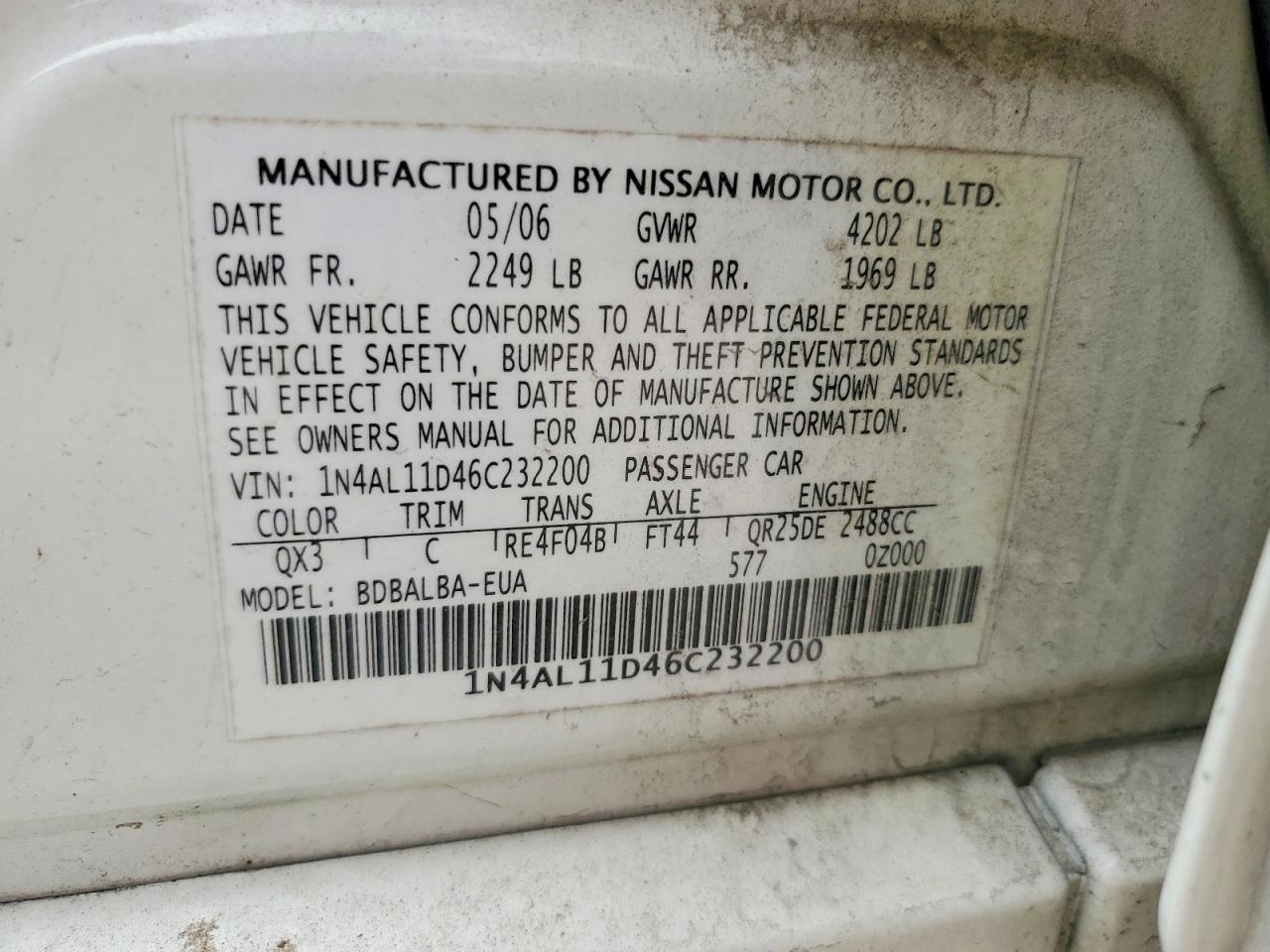 Nissan Altima 2.5