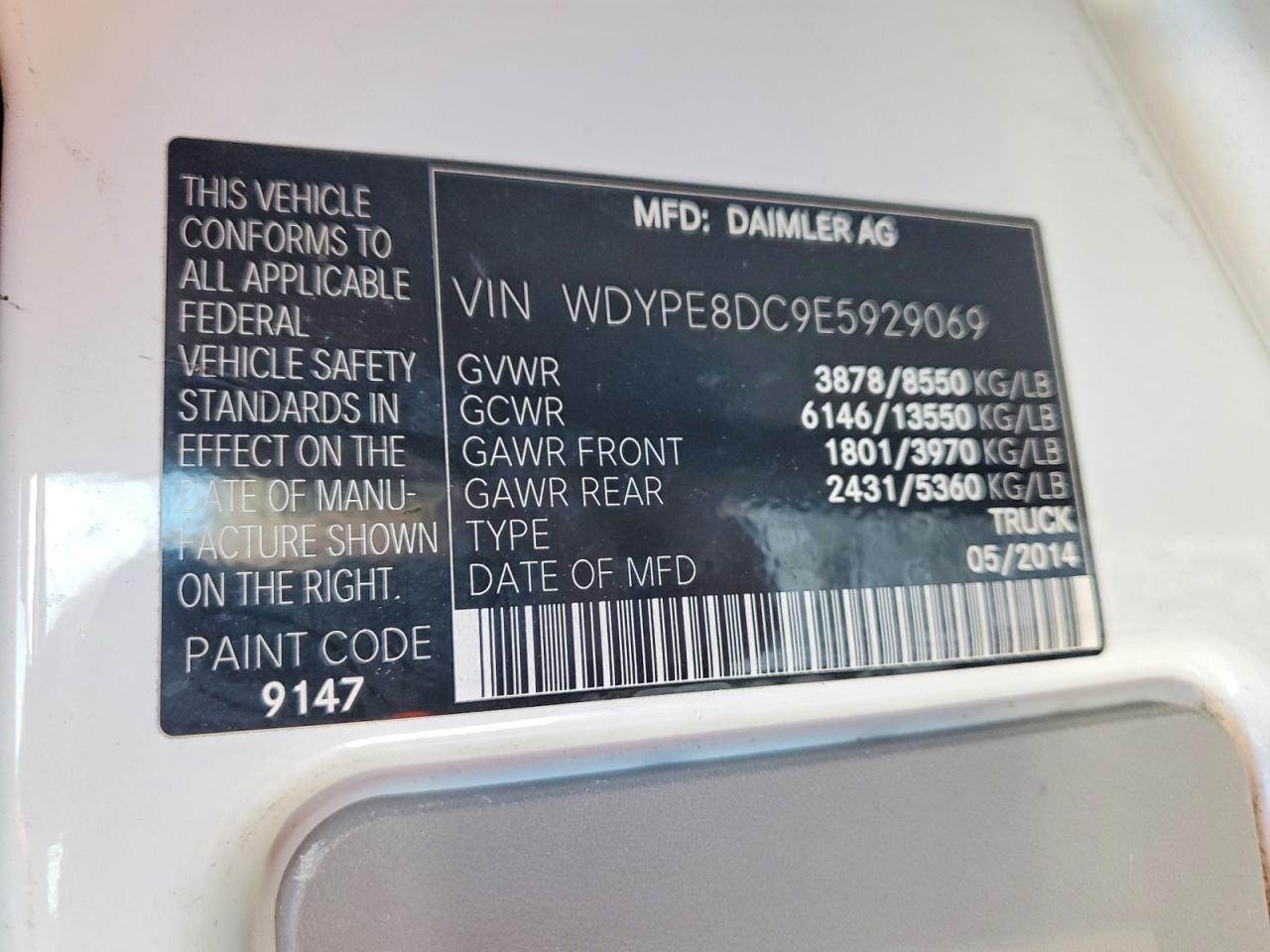 Freightliner Sprinter 2500