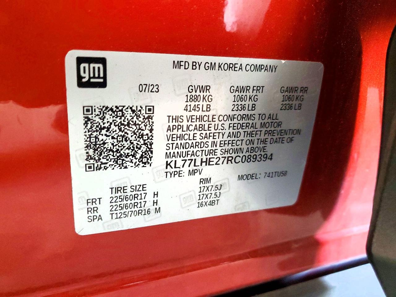 Chevrolet Trax 1lt