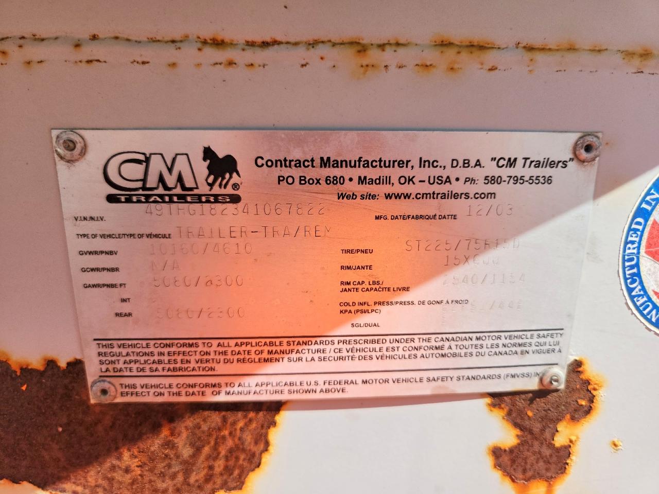 Cm Trailer Other