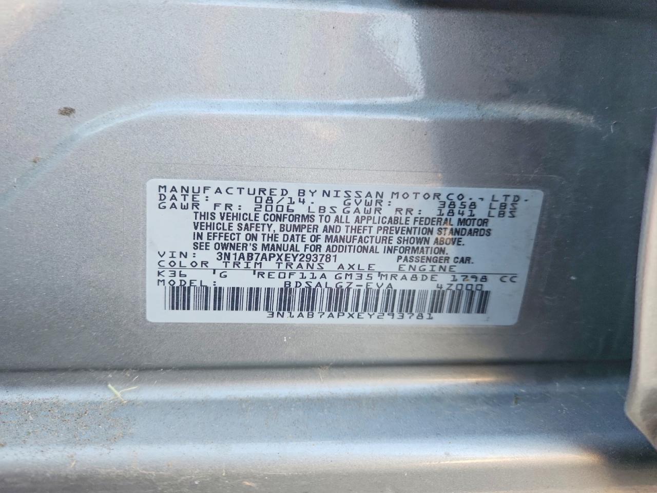 Nissan Sentra Sl