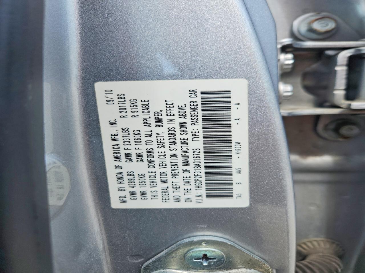 Honda Accord Lx