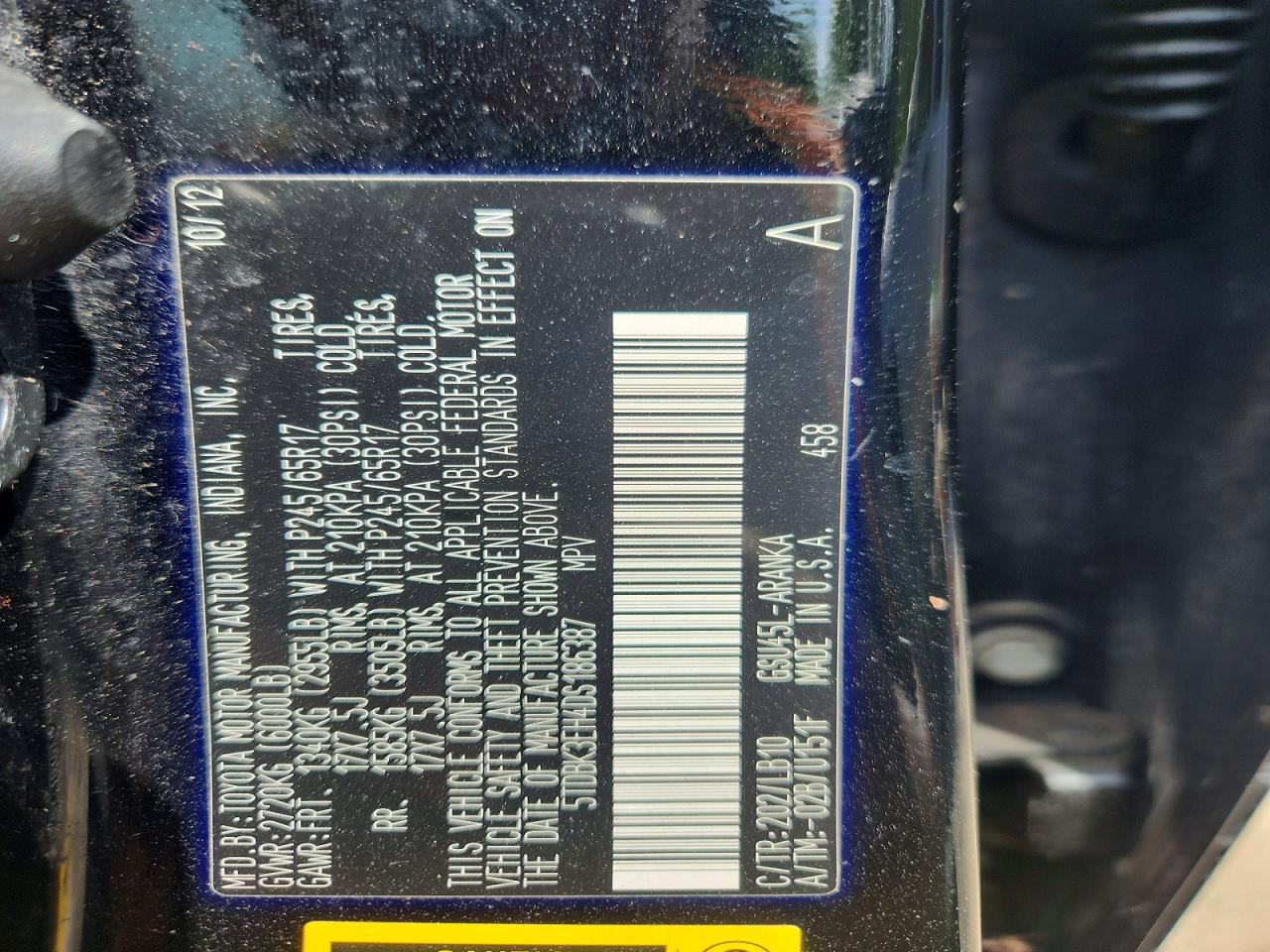 Toyota Highlander Se