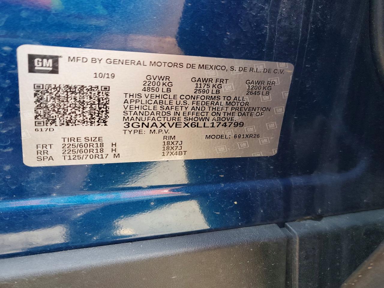 Chevrolet Equinox Lt
