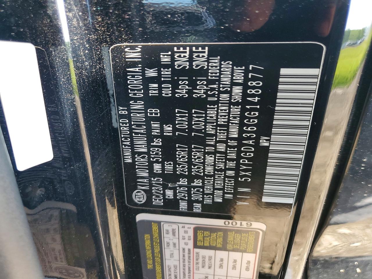 Kia Sorento Lx