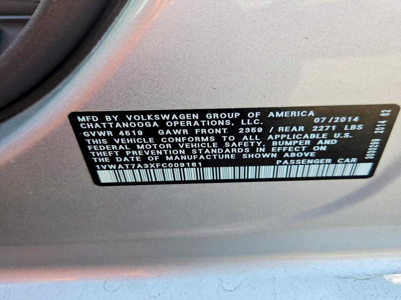 Volkswagen Passat S