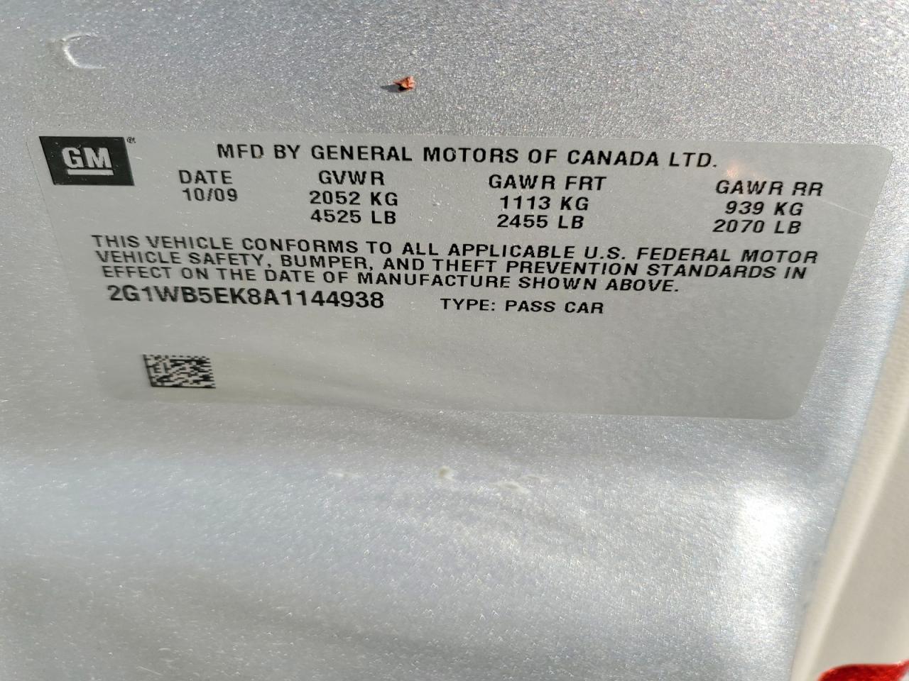 Chevrolet Impala Lt