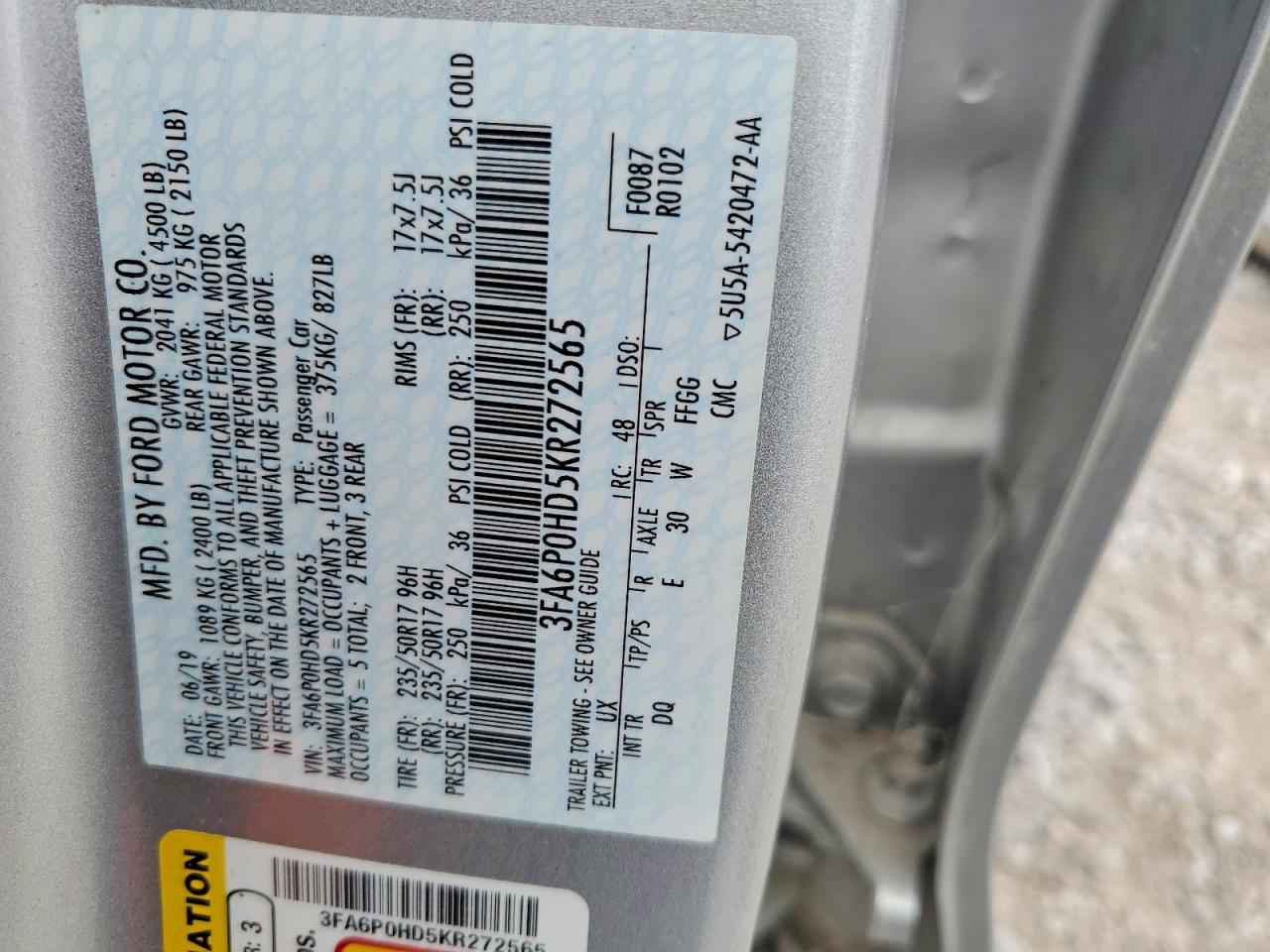 Ford Fusion Se