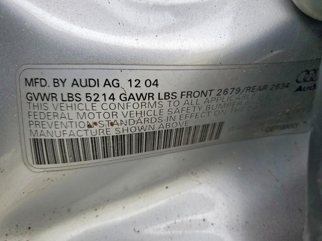 Audi A6 3.2 Quattro