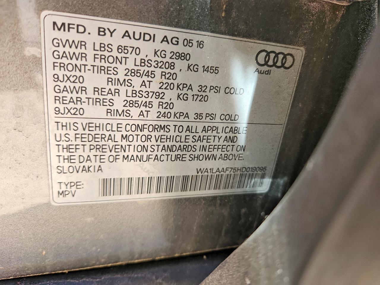 Audi Q7 Premium Plus