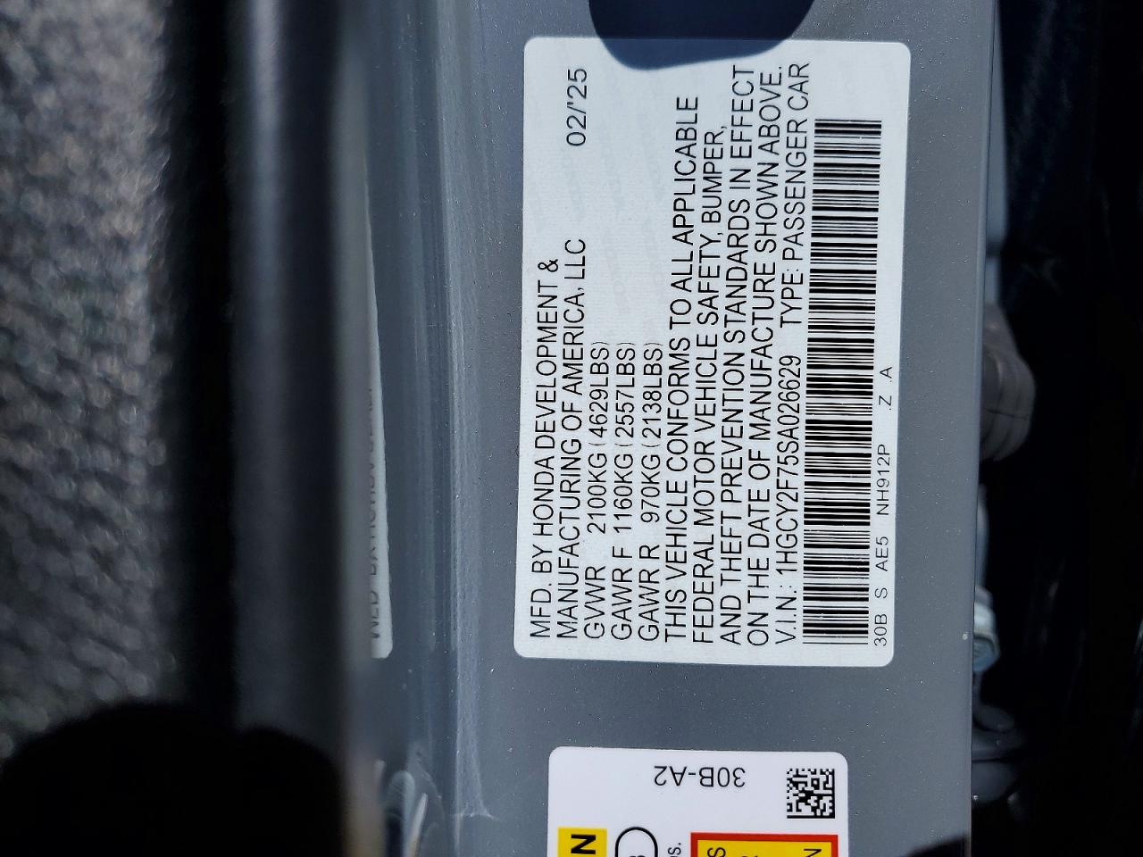 Honda Accord Hybrid Sport-l
