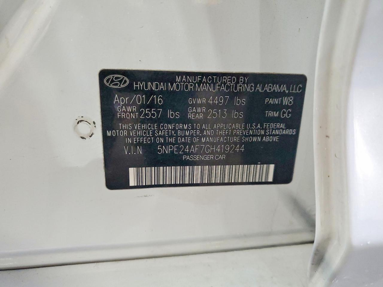 Hyundai SONATA Se