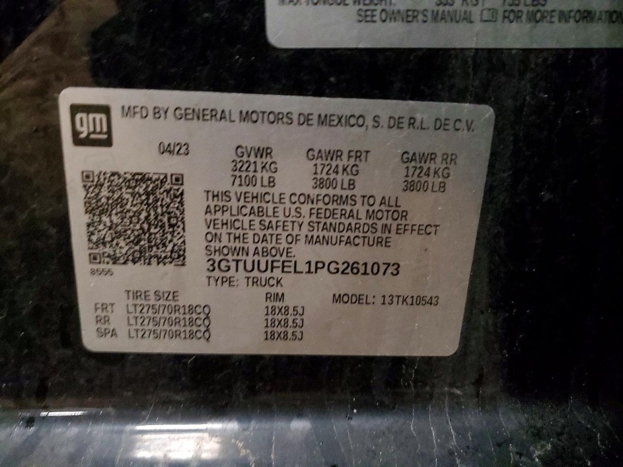 GMC Sierra K1500 At4x