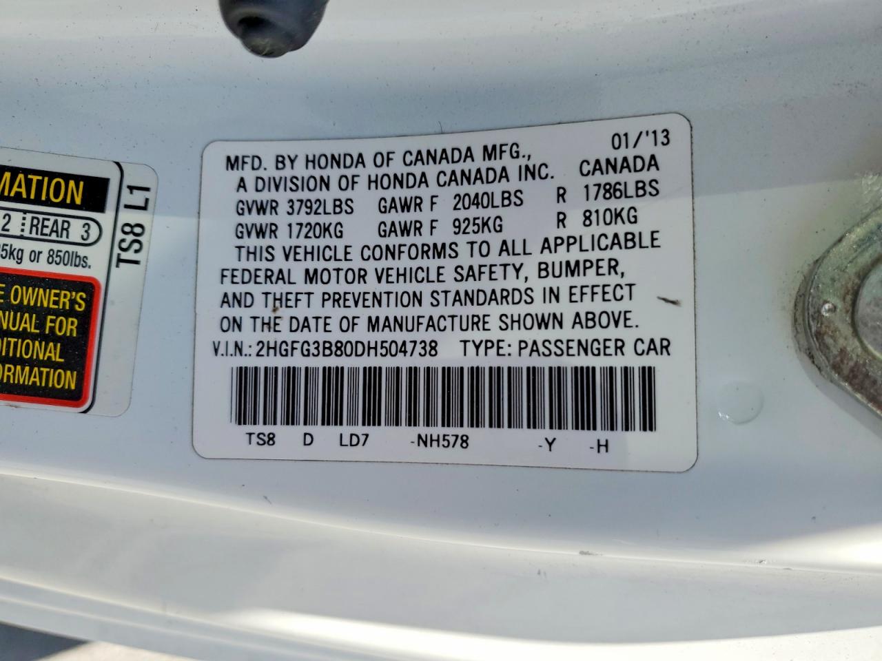 Honda Civic Ex