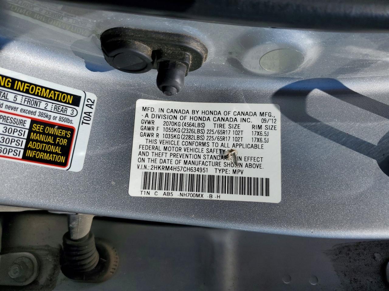 Honda Crv Ex