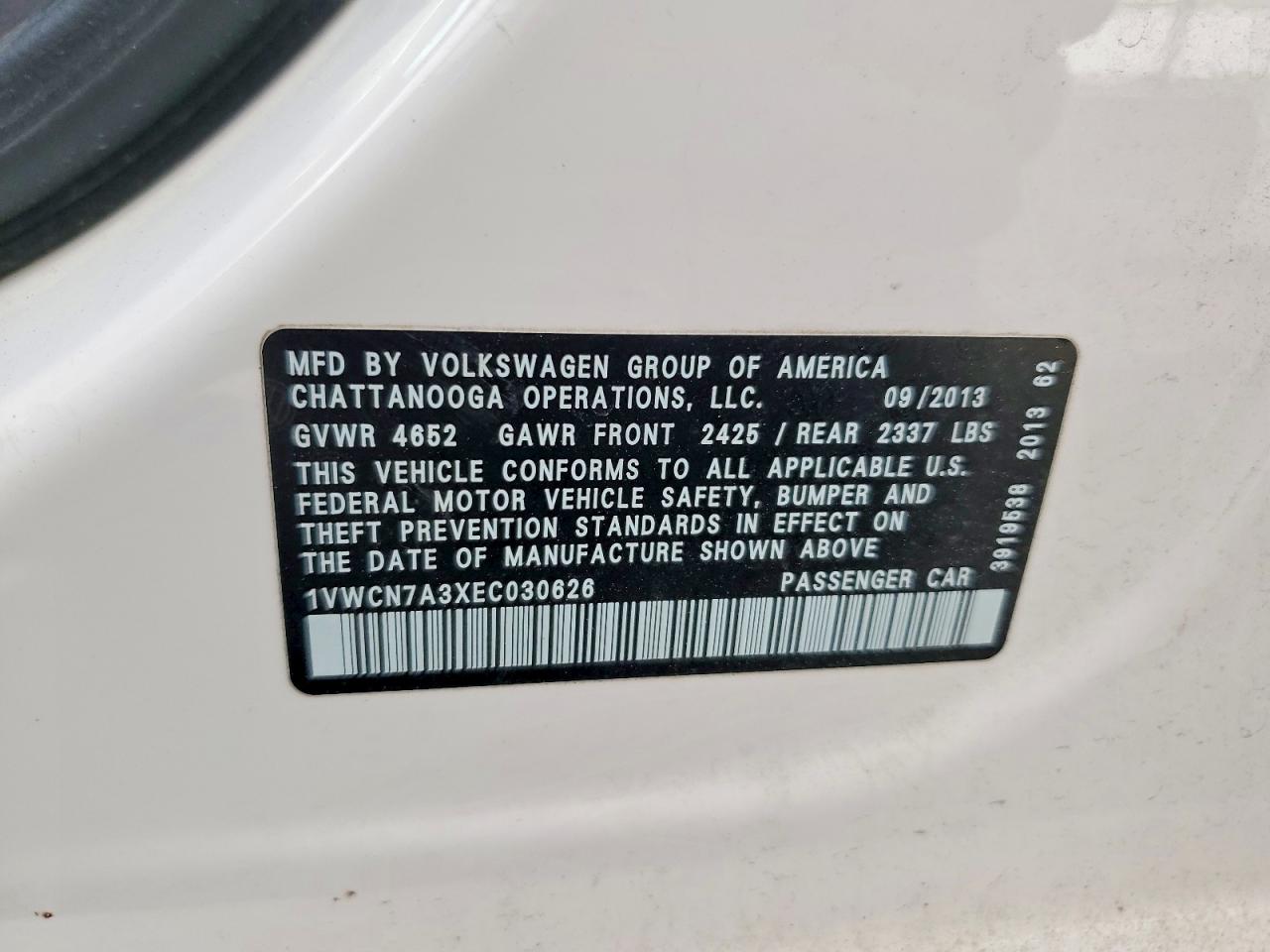 Volkswagen Passat Sel