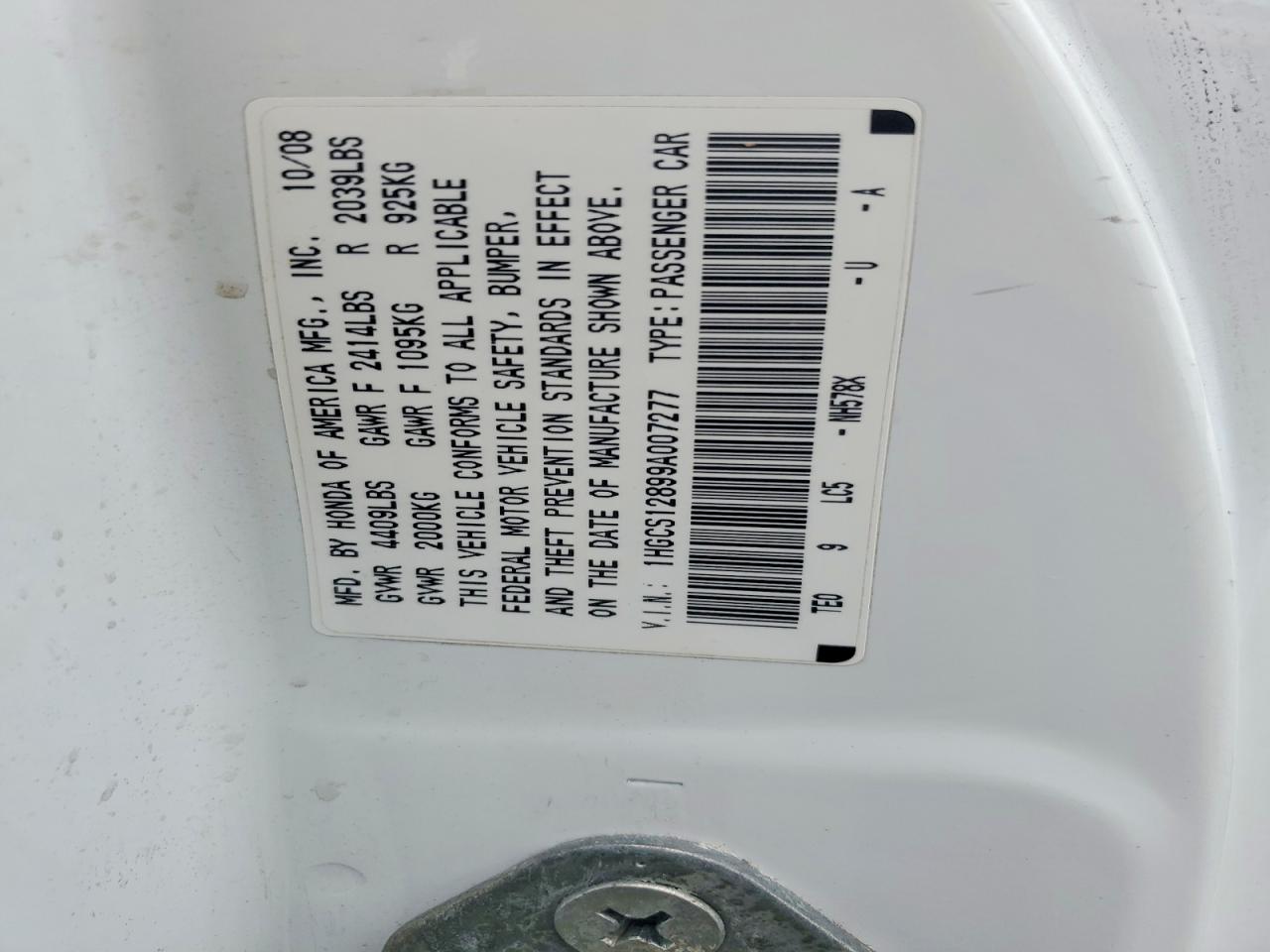 Honda Accord Exl