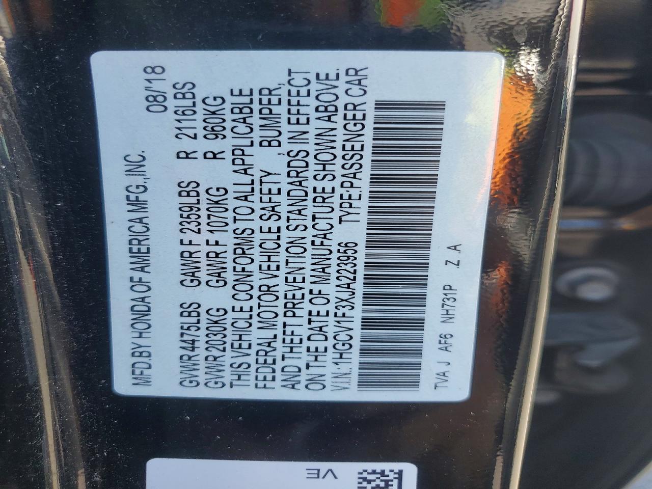 Honda Accord Sport