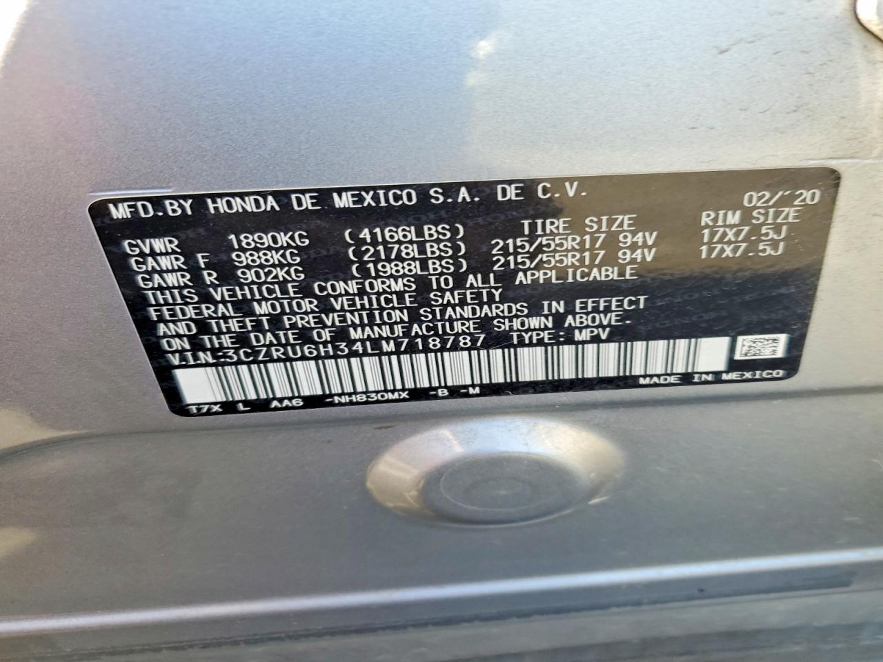 Honda HR-V Lx
