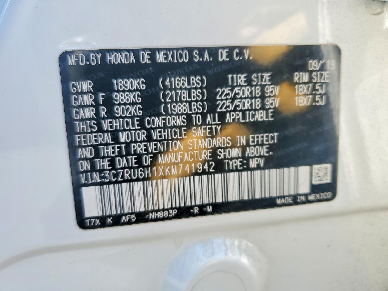 Honda HR-V Sport
