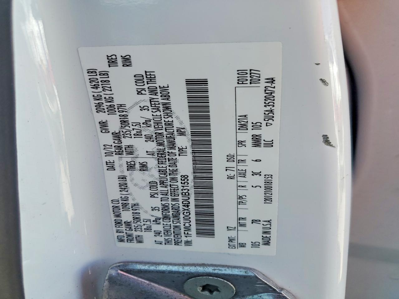 Ford Escape Se