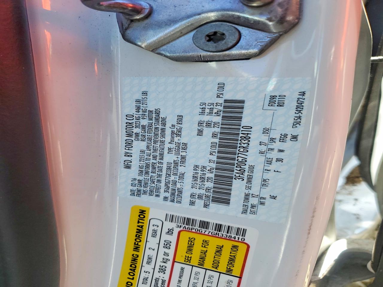 Ford Fusion S