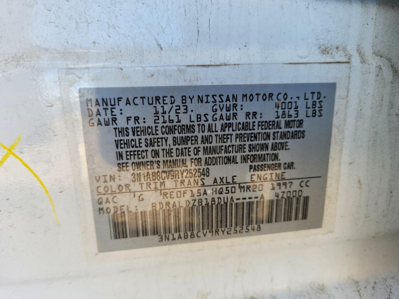 Nissan Sentra Sv