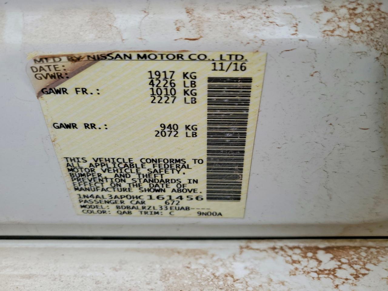 Nissan Altima 2.5 Sl