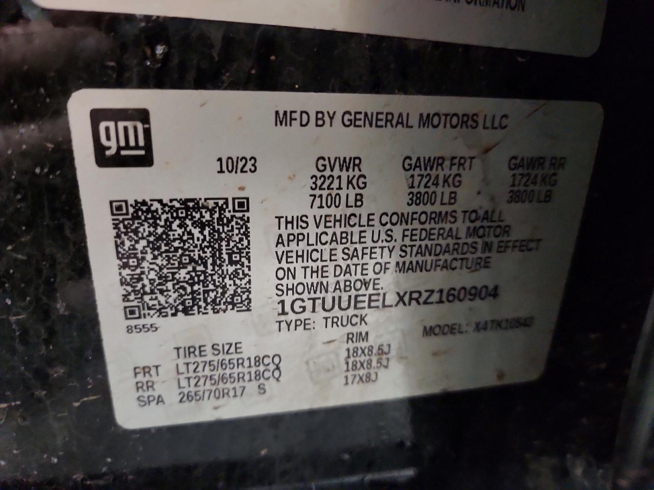 GMC Sierra K1500 At4