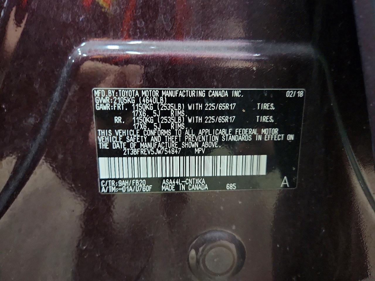Toyota RAV4 Le
