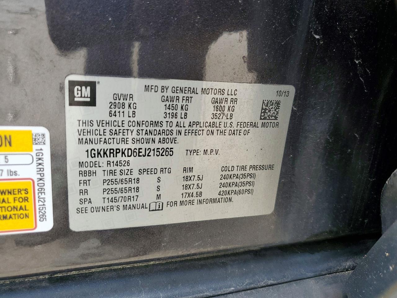 GMC Acadia Sle