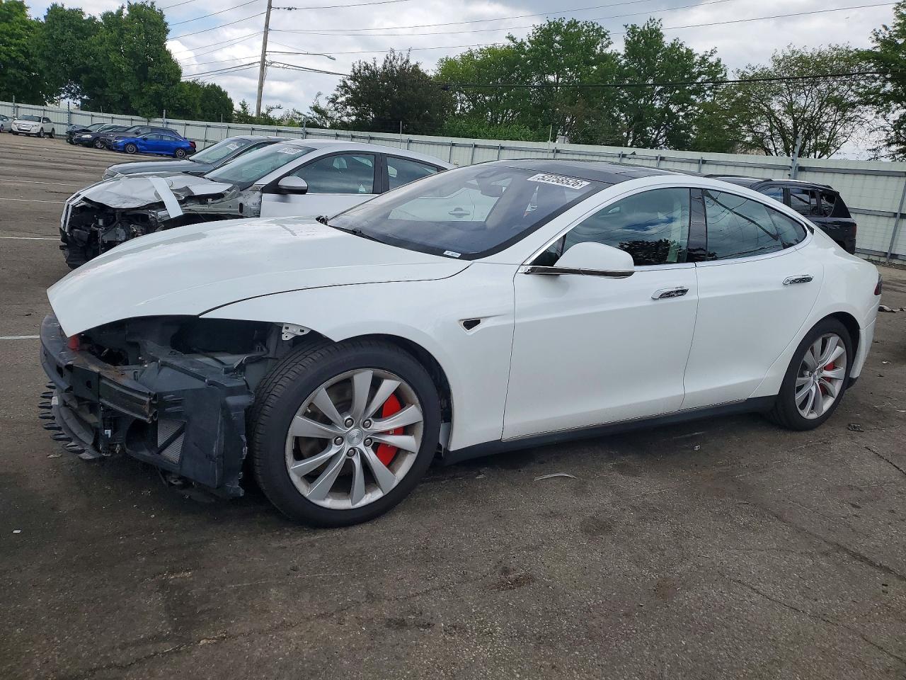 Salvage Tesla Model S Image