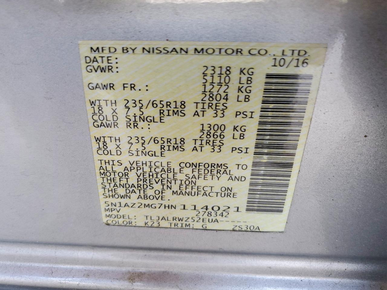 Nissan Murano S