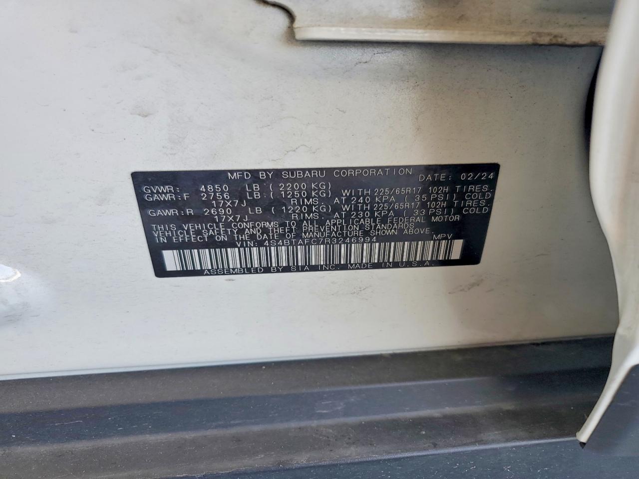 Subaru Outback Premium