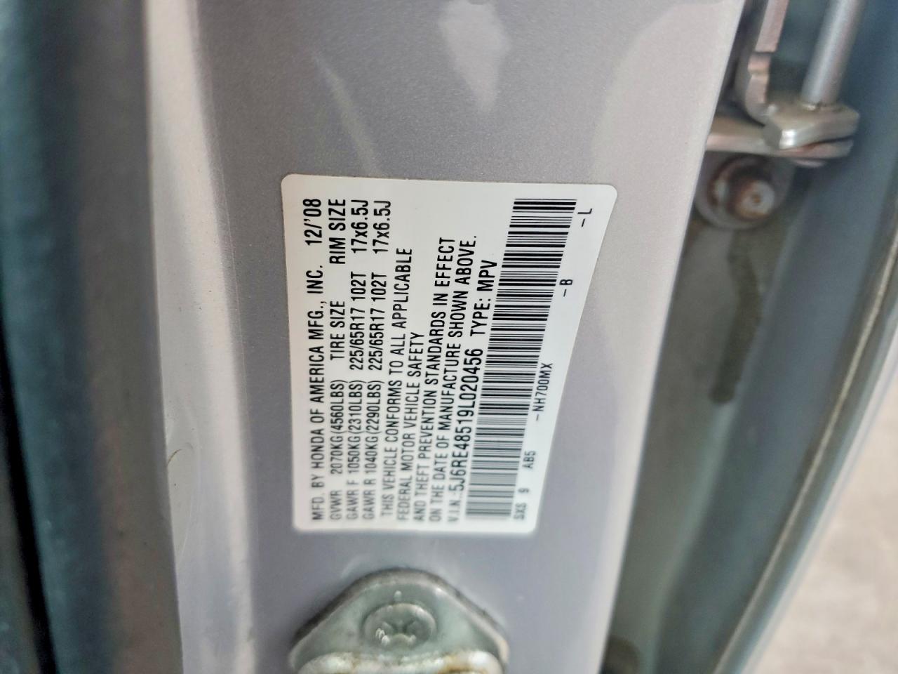 Honda Crv Ex