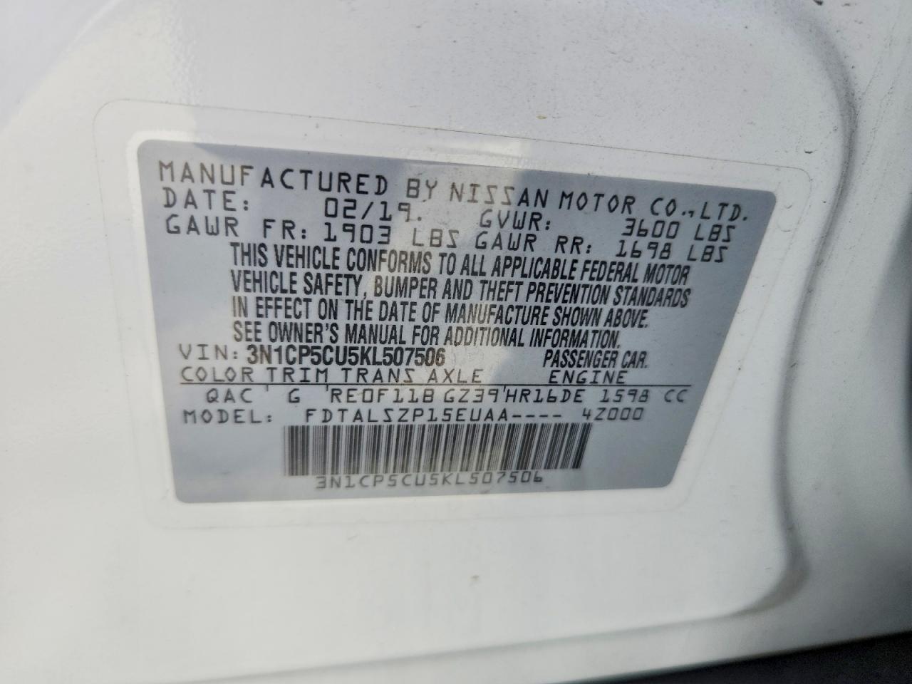 Nissan Kicks Sv
